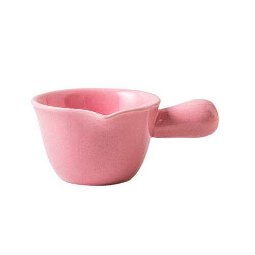 pentola in 70 ml per latte e porridge con rosa 1