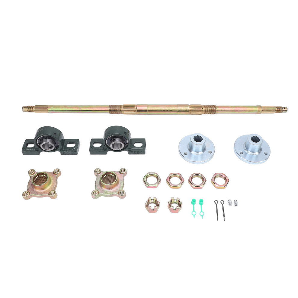 24Inch Go Kart Rear Axle Kit 17 Teeth Rear Axle 8320539310206