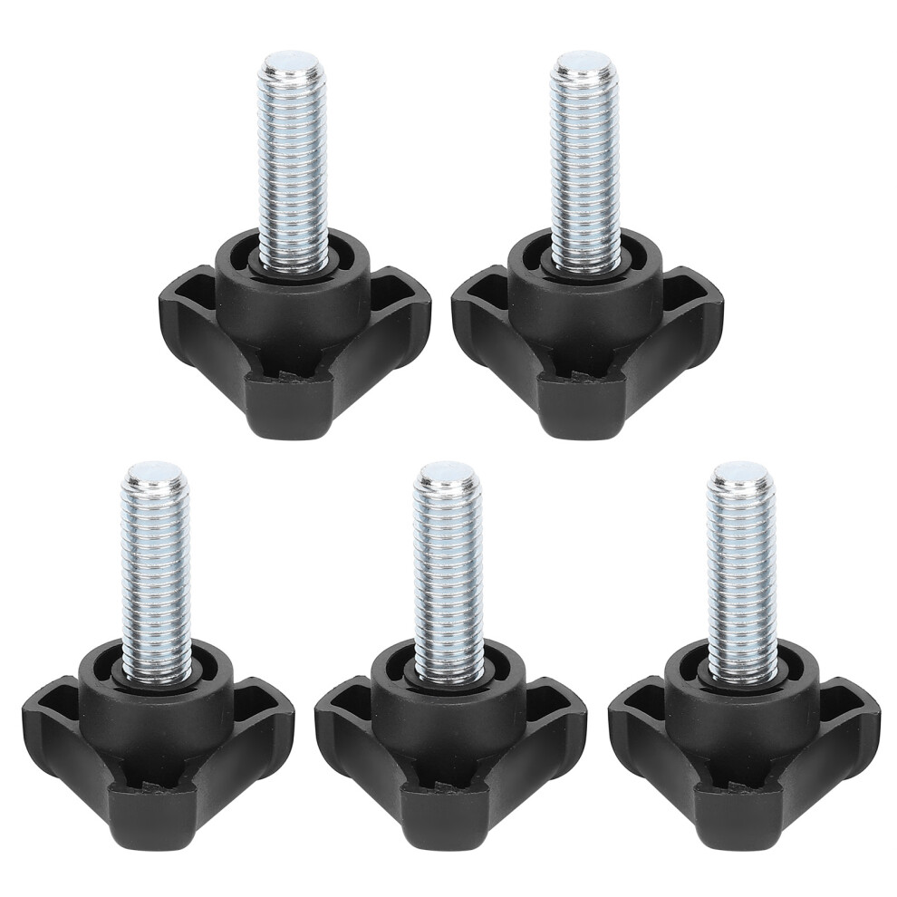 5pcs Plastic Triangular Head Handle Screw Knob