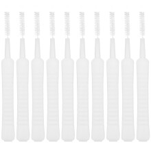 100Pcs Bendable White Drain Cleaning Tool for Home Sink Hair Removal