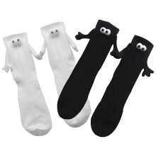 2 pares calcetines unisex tobilleros con manos