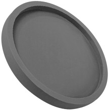 Grey Plastic Plant Saucer Tray Round Water Catcher for Indoor Pots