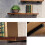 2Stk Wand Regalhalter Schwarz Eisen Wandboard Halterung 10