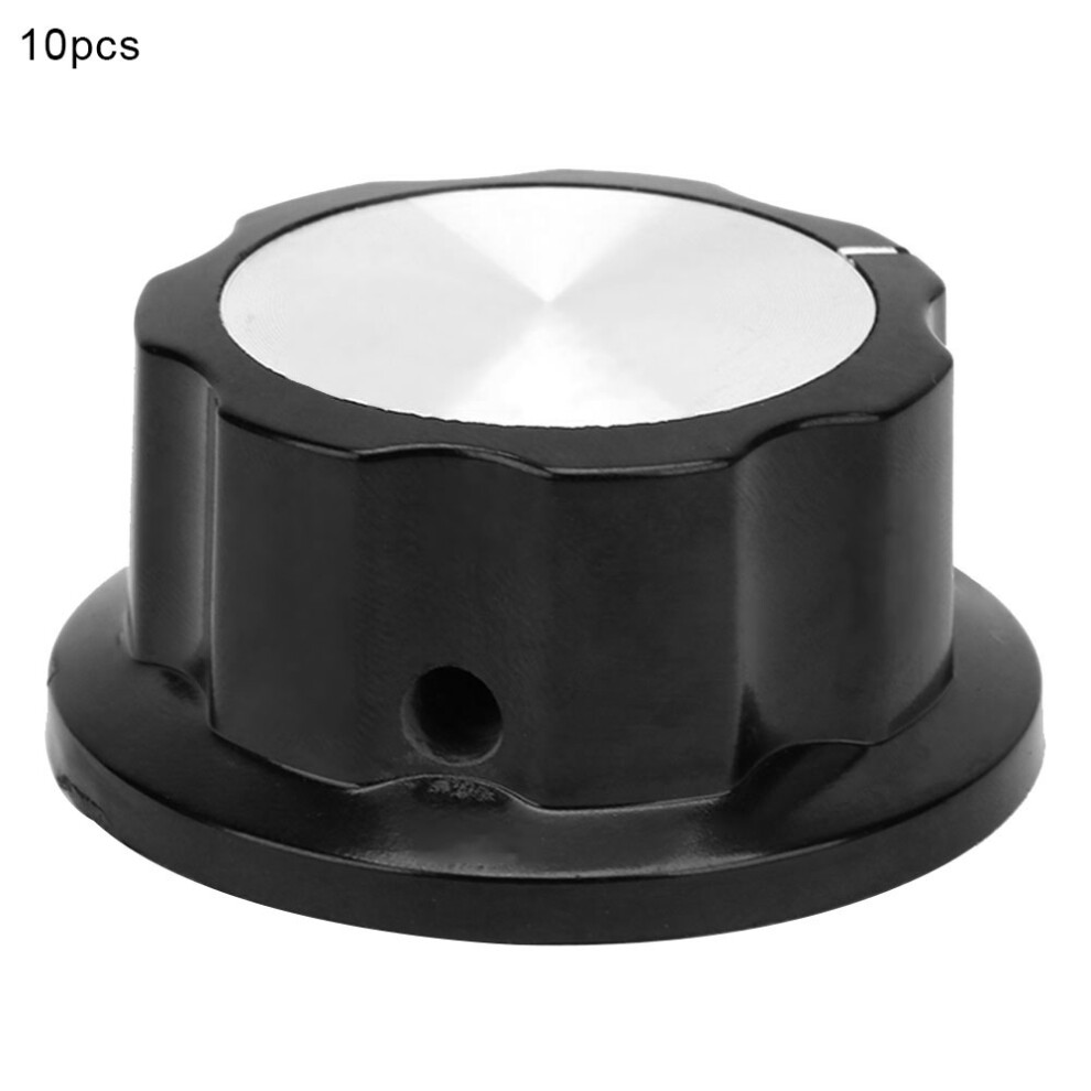 10pcs Potentiometer Knurled Knobs Band Switch