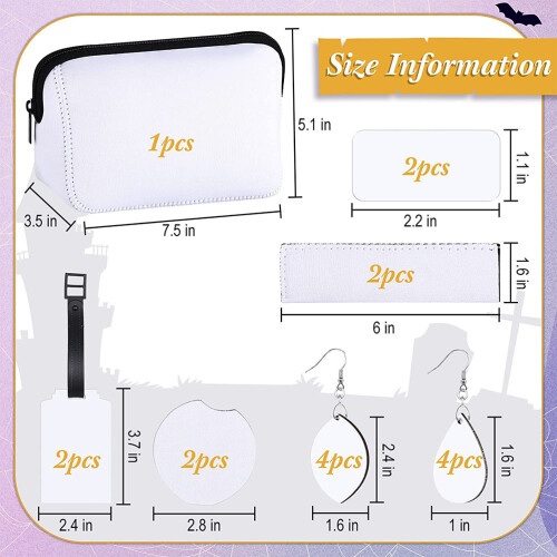 set transfer con borsa trucco e materiali creativi 1