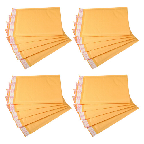 50 pezzi sacchetti imbottiti antishock per e spedizione