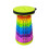 (Green Rainbow) Telescopic Folding Portable Stool 2