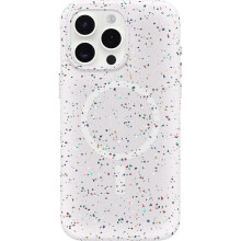 Core Series for MagSafe for iPhone 15 Pro Max - Sprinkles White, Sleek Rubber Design, Smooth Finish, Camera Bumpers, and Protective Screen Lip 2025