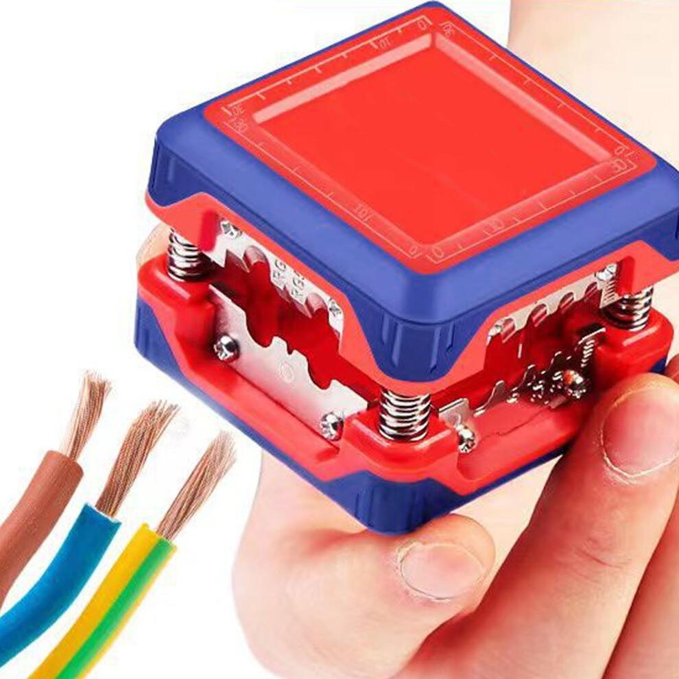 Professional Wire Stripper Press Box Abs Cable Stripping & Crimping Tool 8371349554236