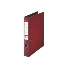 Classeur Ă levier - Esselte - Standard - 50 mm - A4 - Bordeaux - 350 feuilles