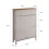 SoBuy Ντουλάπι Παπουτσιών Ανοιχτό Καφέ 78x24x108cm 3
