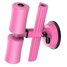 haushalts fitnessgerät saugnapf sit-up bauchtrainer heimtraining pink