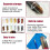 2.0mm Mechanical Pencils Set with 12 Leads Refills-Lead core 7