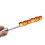 brochetas de inoxidable reutilizables para barbacoa con mango térmico 11