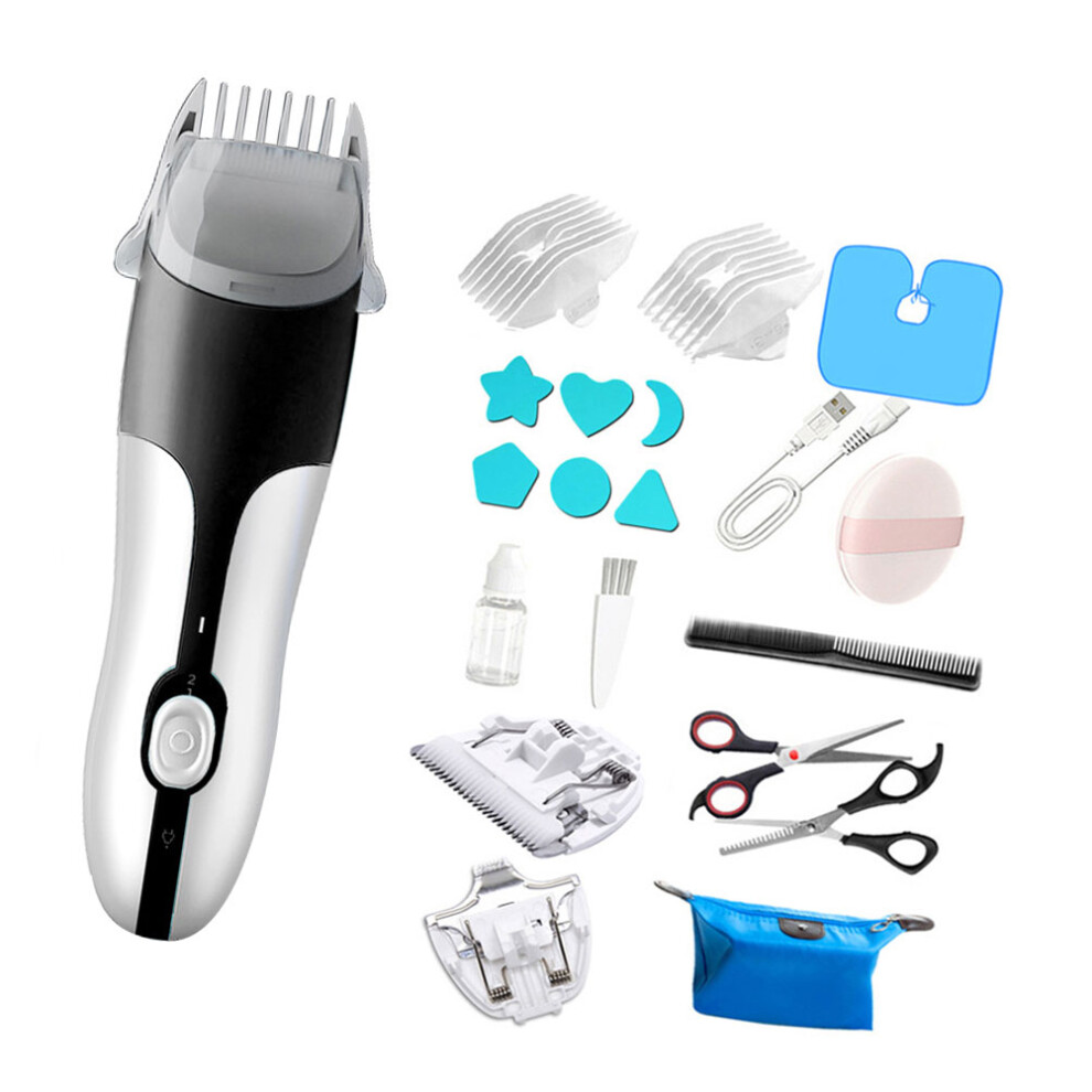Infant Electric Hair Trimmer Assorted Color Quiet Grooming Kit Artibetter