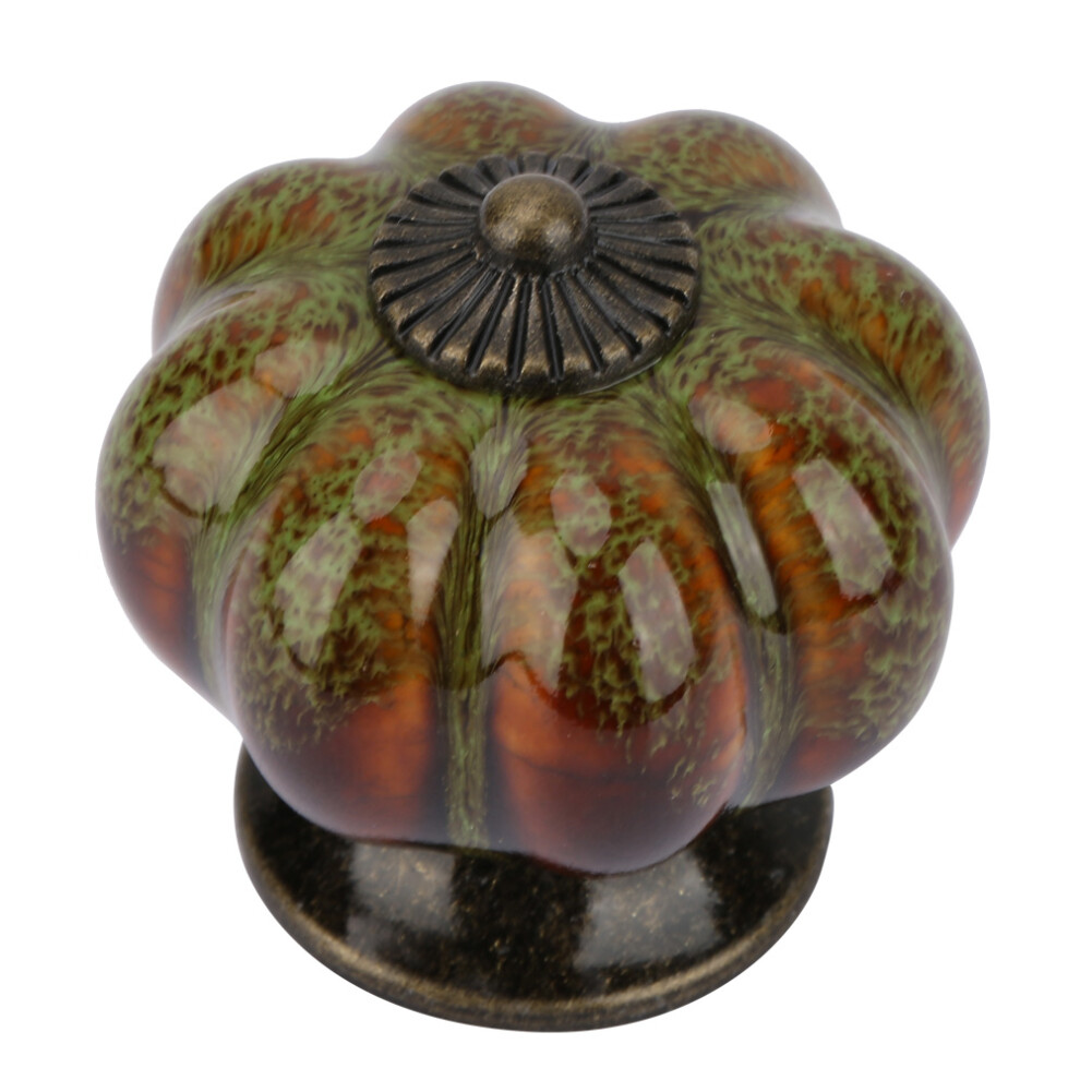 European Ceramic Pumpkin Door Knobs Cabinet 8320539311081