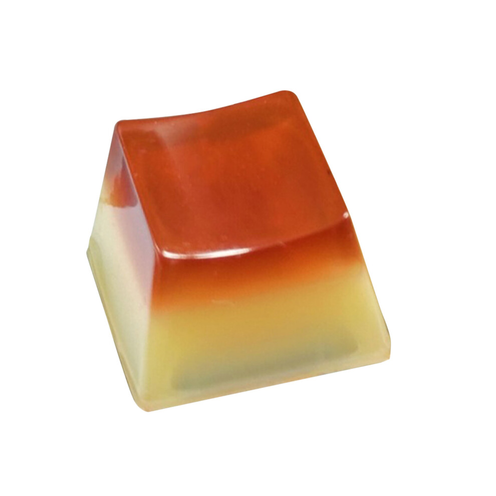 3D Jelly Drop Glues Resin Keycap Puddings- Light/Brown 7751000128166
