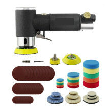 set macchina pneumatica lucidatura auto con accessorio cera