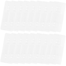 20 pezzi portasapone doccia adesivo trasparente, cucina bagno