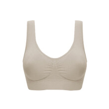 reggiseni sportivi 3 pezzi imbottiti push-up seamless traspiranti