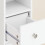 SoBuy Στενή Στήλη Μπάνιου 20x180x20cm Λευκό MDF 14