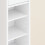 SoBuy Στενή Στήλη Μπάνιου 20x180x20cm Λευκό MDF 9