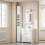 SoBuy Στενή Στήλη Μπάνιου 20x180x20cm Λευκό MDF 5