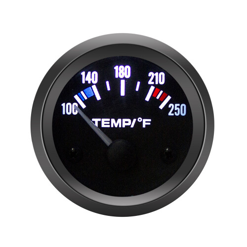 2 Inch 52mm Water Temperature Gauge Universal Car 1