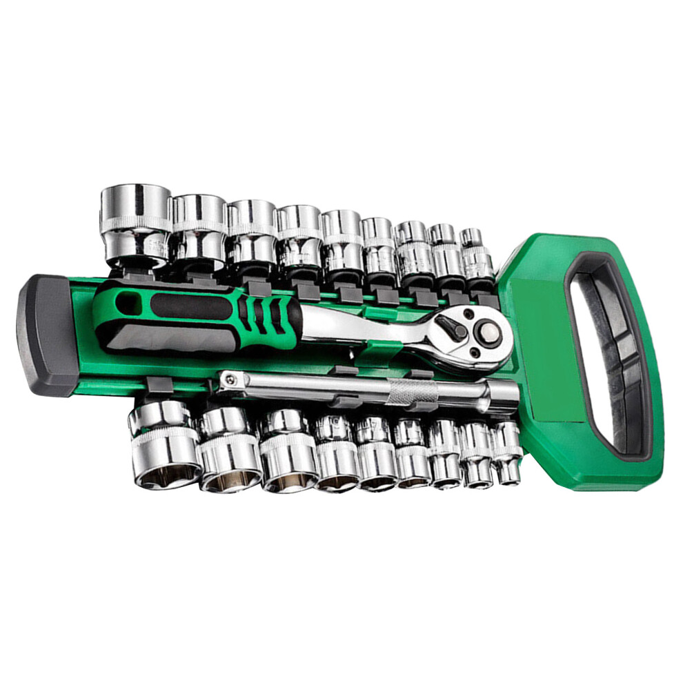 Ratchet Wrench Spanner Set Featuring Ergonomic-3 8Inch 21Pc Set 7751000128494