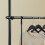 SoBuy Adjustable Floor Clothes Stand with Shelves, Black 11