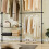 SoBuy Adjustable Floor Clothes Stand with Shelves, Black 13