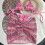 Backless Bathing Suit for Women 3 Pcs Split Swimsuit-Pink M 2