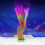Simulation Artificial Water Plant with Base Life-blue purple 7