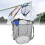 Football Goal Training Net Foldable Ball Gate 12