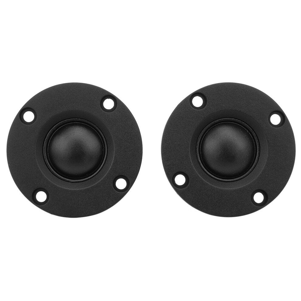 2Pcs 2 Inch 6Ω 30W Hifi Speaker Unit Audio Tweeter Black
