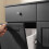 SoBuy Ντουλάπι Μπάνιου Μαύρο 78x38x90cm MDF 2 Συρτάρια 11
