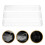 Durable Transparent Acrylic Spice Rack for Kitchen Countertop 3