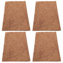 4 unidades alfombra fibra para reptiles
