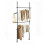 SoBuy Telescopic Coat Stand, Adjustable Wardrobe, Black 1