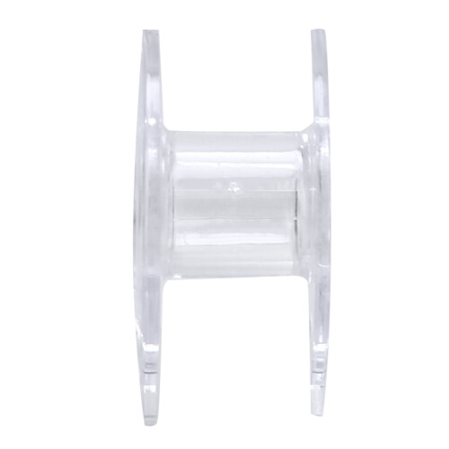 Multi-Functional Plastic Bobbins 100Pcs for Hand & Machine Sewing 15mm Size