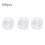 Multi-Functional Plastic Bobbins 100Pcs for Hand & Machine Sewing 15mm Size 2