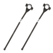 2 pezzi pali per bandiera manubrio bici, supporti esterni bambini