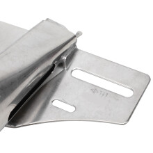 Metall-Doppelnadel-Gummibundsaum-Verschleißteil Nähmaschinen-Accessoire 1-3/8 Auslass