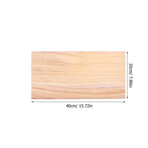 tablero de madera rectangular sin acabar para muebles y proyectos diy 1