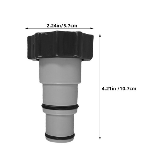 2 . adaptadores para piscina, conectores manguera 1