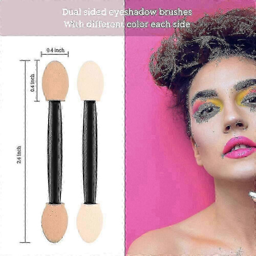 50 Pcs Eyeshadow Applicators, Disposable Eyeshadow Sponge Brush, Eye Makeup Applicator 1