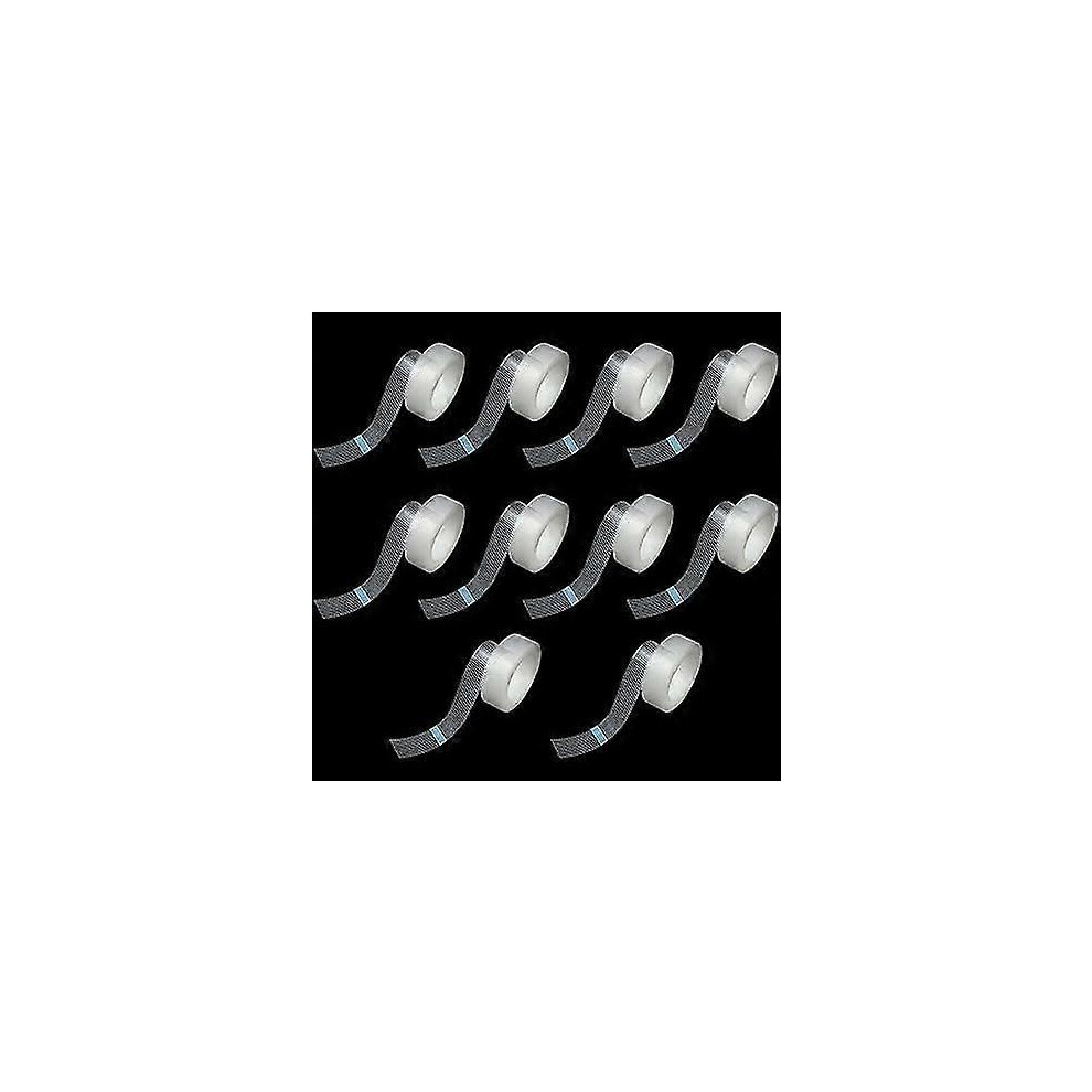 10 Rolls Eyelash Tape, Microporous Eyelash Extension Tape, Non-woven Tape, Eyelash Tape, Suitable for Eyelash Grafting, Eyebrow Shaping