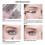 50 Pcs Eyeshadow Applicators, Disposable Eyeshadow Sponge Brush, Eye Makeup Applicator 5
