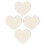4 uds. base madera forma corazón para bolso ganchillo y diy 6