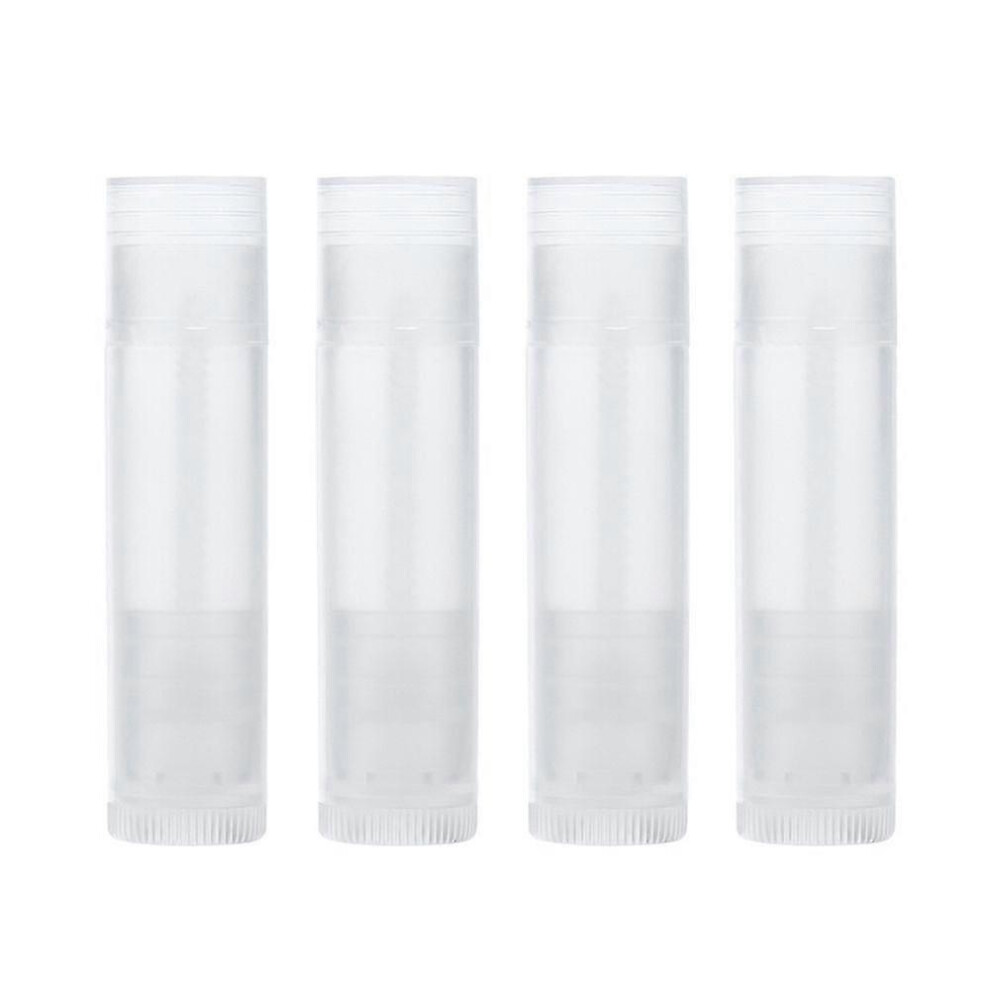 50 Pcs Empty Lip Balm, Gloss, Lipstick Tubes with Caps
